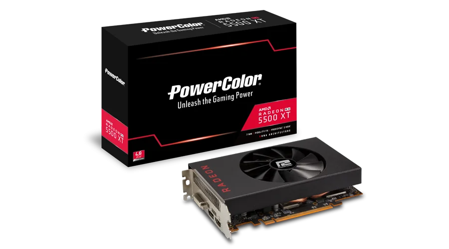 PowerColor Radeon RX 5500 XT (AXRX 5500 XT 4GBD6-DH)